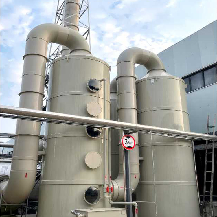Trattamento del gas di scarto